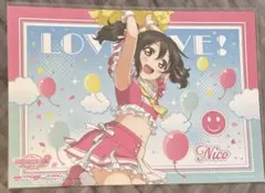 矢澤にこ ラブライブ キャラカフェ ランチョンマット チアガール お台場