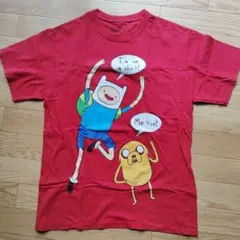 アドベンチャー・タイム Tシャツ M 赤
