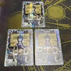帝王坂∞ キャラプレミアムトレジャー　3枚