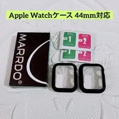MARRDO AppleWatchケース 44 mm対応 ブラック 2個