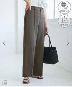 ROPÉ PICNIC ピンタックワイドスラックスパンツ