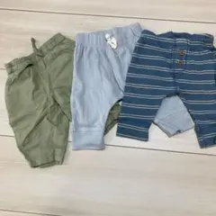 数回のみ使用　日本未販売　送料込　carter's　3ヶ月用パンツ3点セット