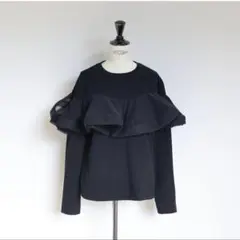 美品♪ザリラクス 金ボタン オーバーサイズ ブラウス チュニック 