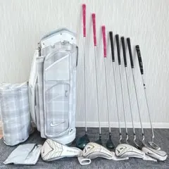 良品】初心者推奨 ナイキ バダーナ レディースゴルフセット 8本 L
