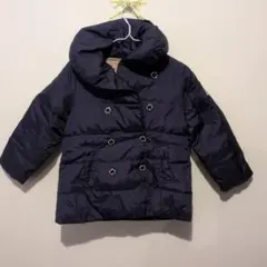 ALGY ネイビー中綿コート