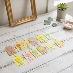 【ハンドメイド】Thank you so much メッセージタグ 30枚セット