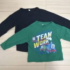 トーマス 無地　Tシャツ二枚セット 95センチ