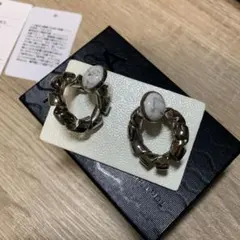 TOGA Stone pierced earings