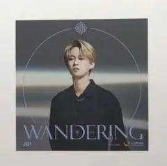 JO1 白岩瑠姫　WANDERING 通常版　アザージャケット