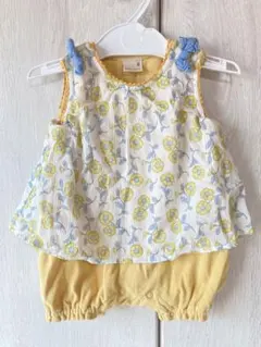 プティマイン✳︎ロンパース80✳︎花柄