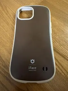 iFace ブラウン iPhone用ハードケース　iPhone15用