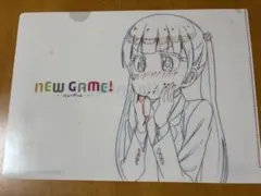 NEW GAME! A4クリアファイル