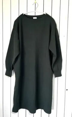 美品【DOORS アーバンリサーチ ドアーズ 】ニット ワンピース グリーン 緑