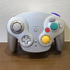 任天堂 ゲームキューブコントローラー シルバー ウェーブバード