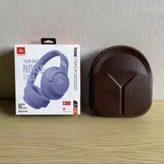JBL TUNE 770NC ワイヤレス ヘッドホン ケース 付き パープルのサムネイル