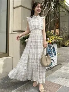 SNIDEL♡Sustainableフリルワンピース