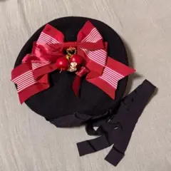 BABY,THE STARS SHINE BRIGHT　薔薇リボンベレー帽　黒 2025年最新】BABY,THE STARS SHINE BRIGHT レディース ベレー帽の人気