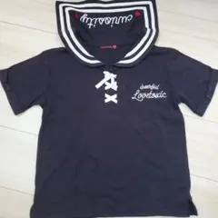9/10の10時まで販売★Lovetoxic セーラー襟 Tシャツ Sサイズ