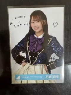 日向坂46 東村芽依 サイン入り生写真 ネイビーサンタ 日向坂46 東村芽依 サイン入り生写真 ネイビーサンタ 日向坂46