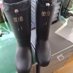 ミツウマ高品質ラバーブーツ 黒LLサイズ