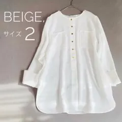 BLANC basque 五分袖シャツ バイカラー イエロー マスタード - メルカリ