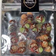 新品未使用 100枚入り ツイステ ハーツラビュル クリアシール ドロップペコC