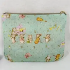 No.26 ユキエモン　ファスナーポーチ