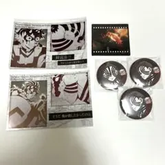 鬼滅の刃 ダイニング DINING お楽しみくじ 猗窩座 缶バッジ クリアカード