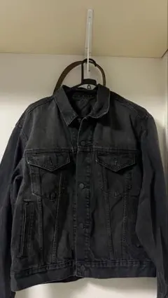 GU デニムジャケット ブラック M