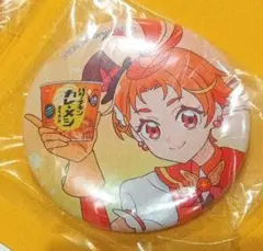 日清のカップメシ　わんだふるぷりきゅあ　缶バッチ　キュアウィング