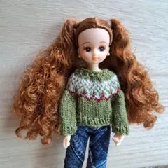 ニットセーター　ドール用　アウトフィット