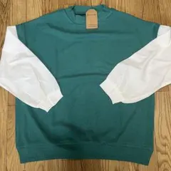 Verrey Smile 未使用 重ね着風 ドッキングシャツ L ゆったりめ