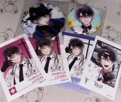 DIABOLIKLOVERS ディアラバ 逆巻レイジ ミレニアムアクア 缶バッジ