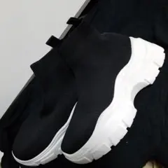 LOVE HUNTER ソックスブーツ 厚底