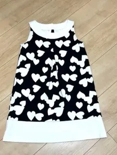 ジンボリー　ハート柄ワンピース　130