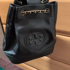 Tory Burch ブラックショルダーバッグ