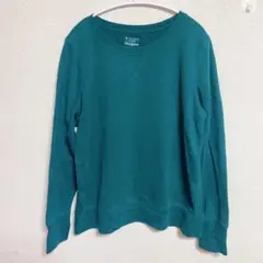 TEK GEAR ターコイズ 長袖トレーナー XLサイズ