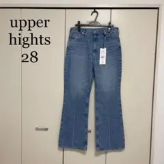 upper hights 28 ブーツカット　デニムパンツ 新品未使用 タグ付き