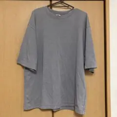 グレー オーバーサイズ Tシャツ