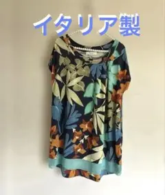 お値下げ‼️ イタリア製 Rand ooチュニック 花柄 L