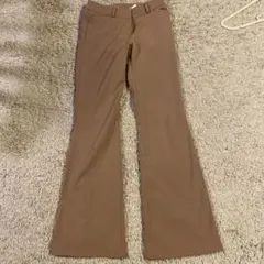 ZAZIEブーツカットスラックス