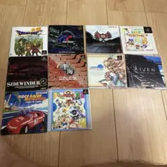 ps1ソフト　説明書のみ　ジャンクセット