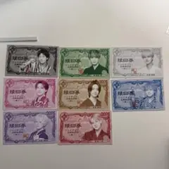 JO1 祭り　縁日券　半券