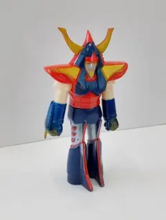 当時物 タケミ 超合体魔術ロボギンガイザー スピンランサー ソフビ フィギュア 当時物 タケミ 超合体魔術ロボギンガイザー スピンランサー ソフビ