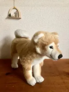 ケーセン　芝犬　ぬいぐるみ　全長26cm