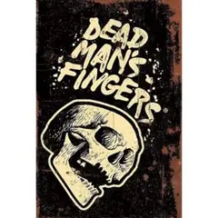 新品 スカル DEAD MAN'S FINGERS ブリキ看板 縦型 レトロ