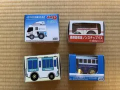 【希少】チョロQ バス・中継車など4台セット タカラ