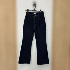 美品☆apres jourフレアデニムのサムネイル