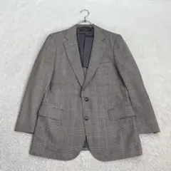 ブルックスブラザーズ【M相当】茶系 テーラードジャケット 毛100％ 厚手 裏地のサムネイル
