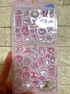 クーリア　正規品　ガーリーボンボン　ボンボンドロップシール　バレリーナ